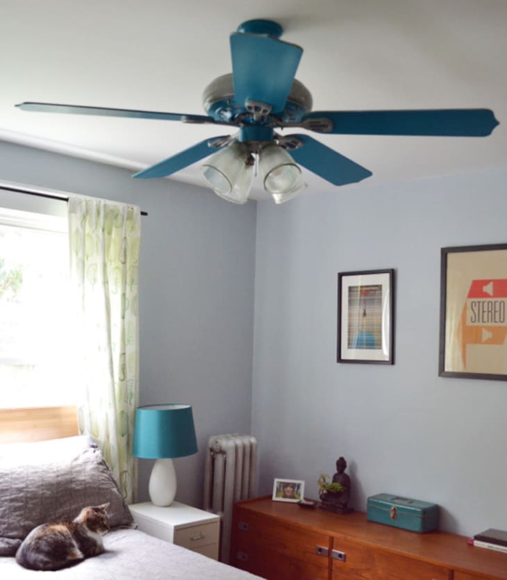 11 DIY Ceiling Fan Ideas How to Pretty Up a Basic Ceiling Fan